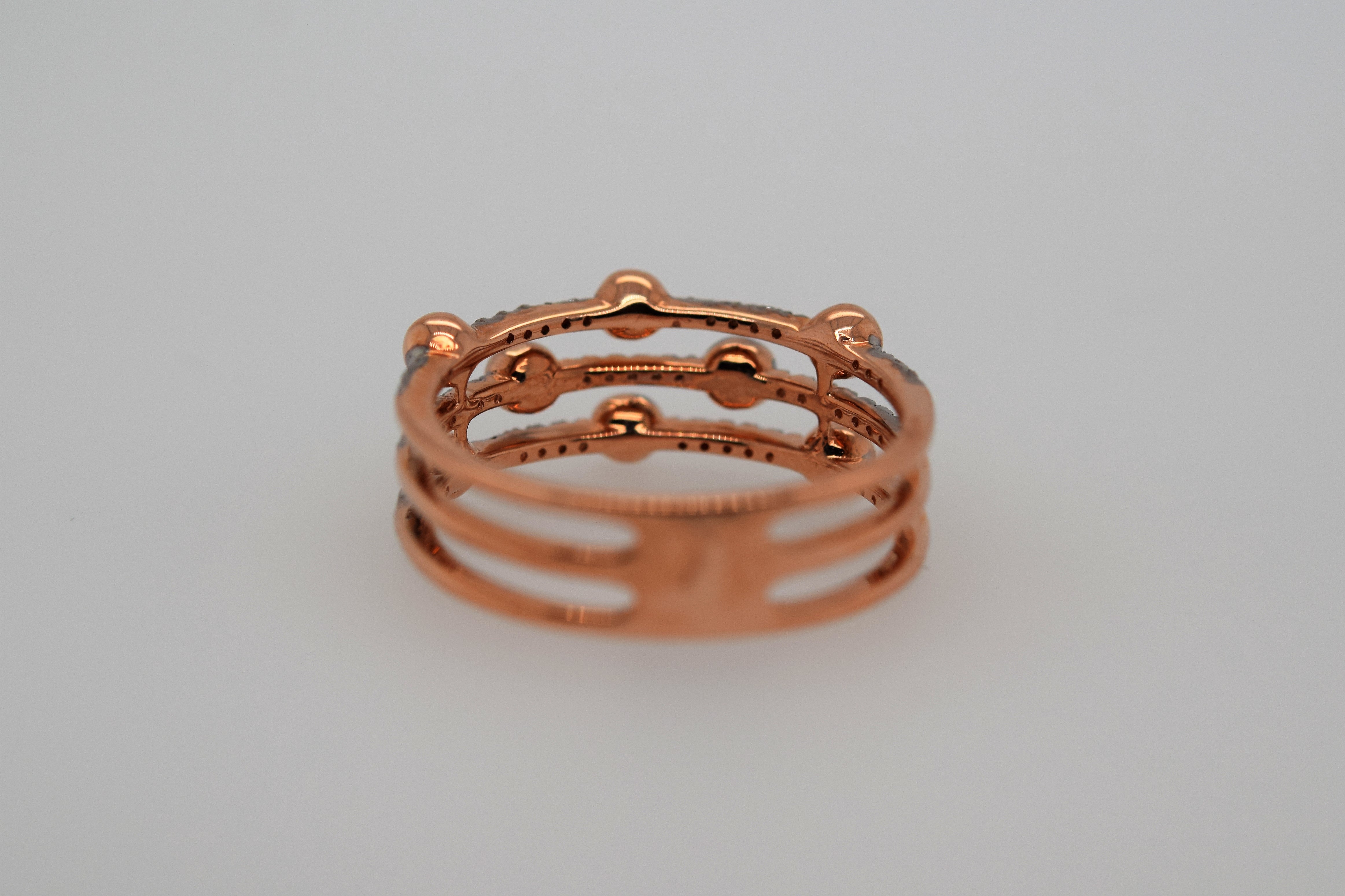 Rose Gold Diamond Ring