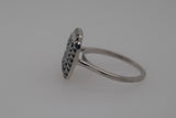 Blue Diamond Ring