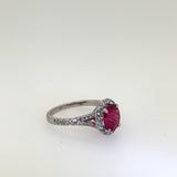 Rubellite Tourmaline Ring