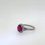Rubellite Tourmaline Ring