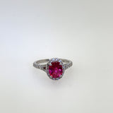 Rubellite Tourmaline Ring