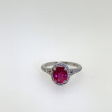 Rubellite Tourmaline Ring