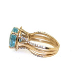 Madagascar Aquamarine Ring
