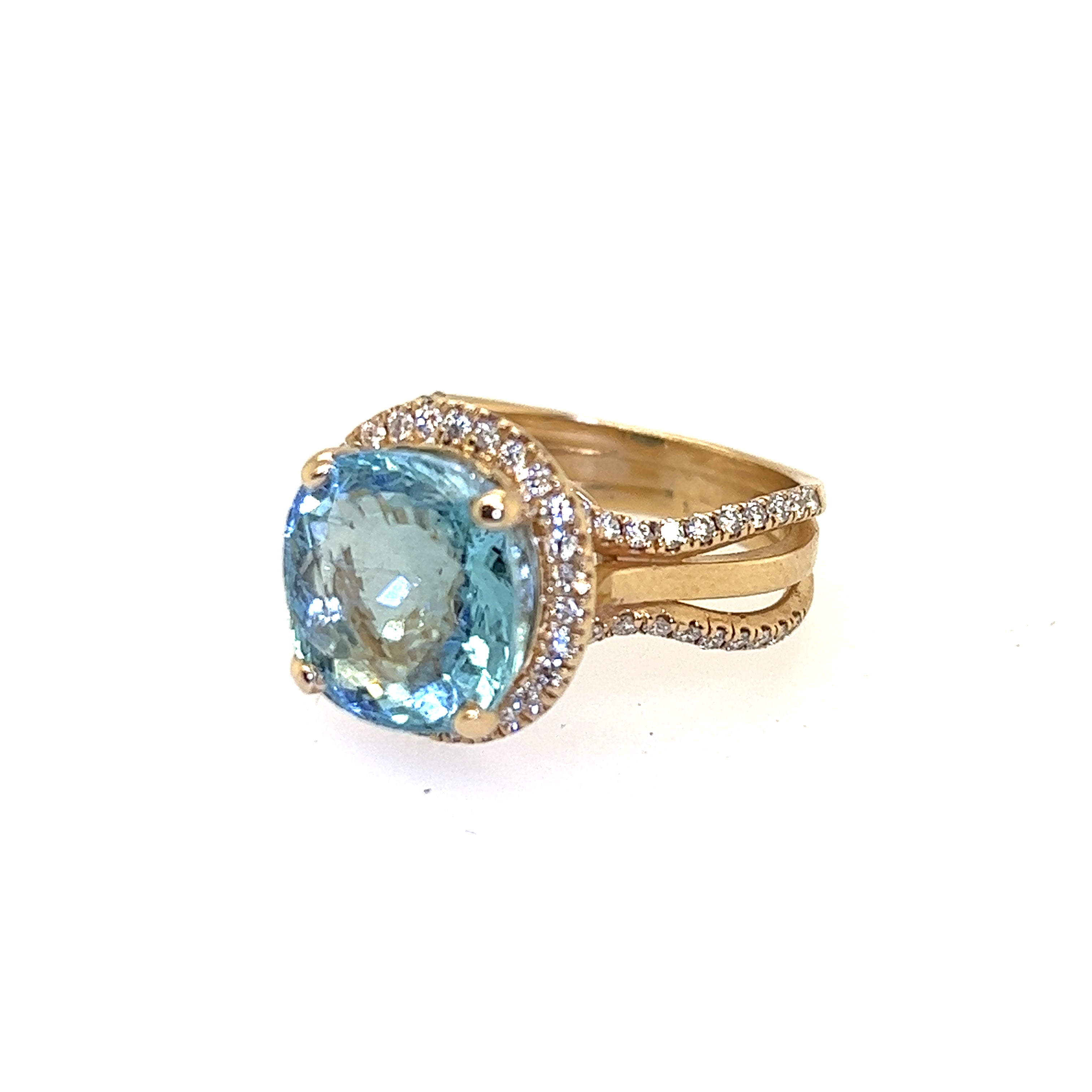 Madagascar Aquamarine Ring
