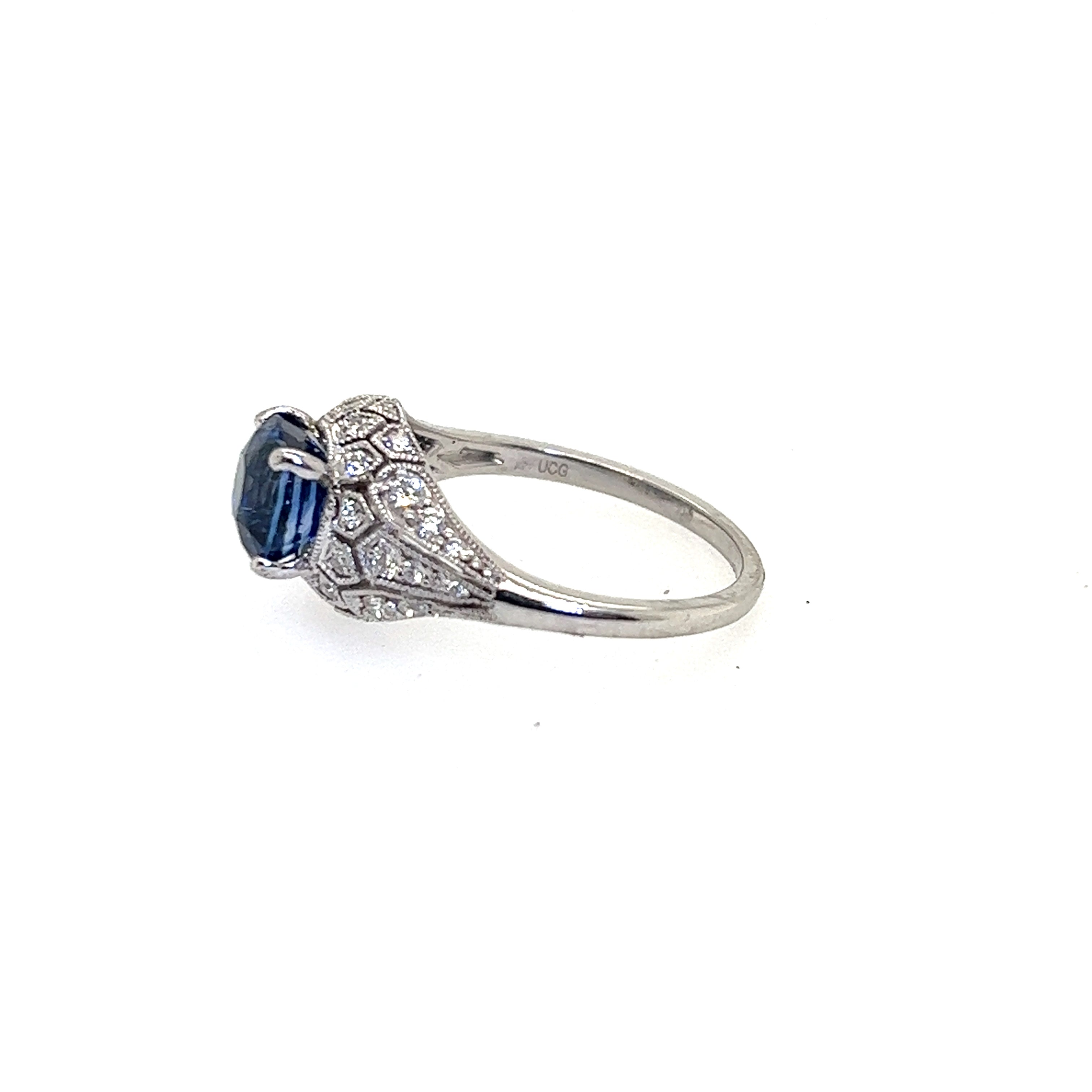 Natural Ceylon Sapphire Ring