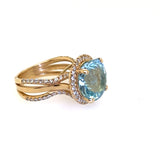 Madagascar Aquamarine Ring