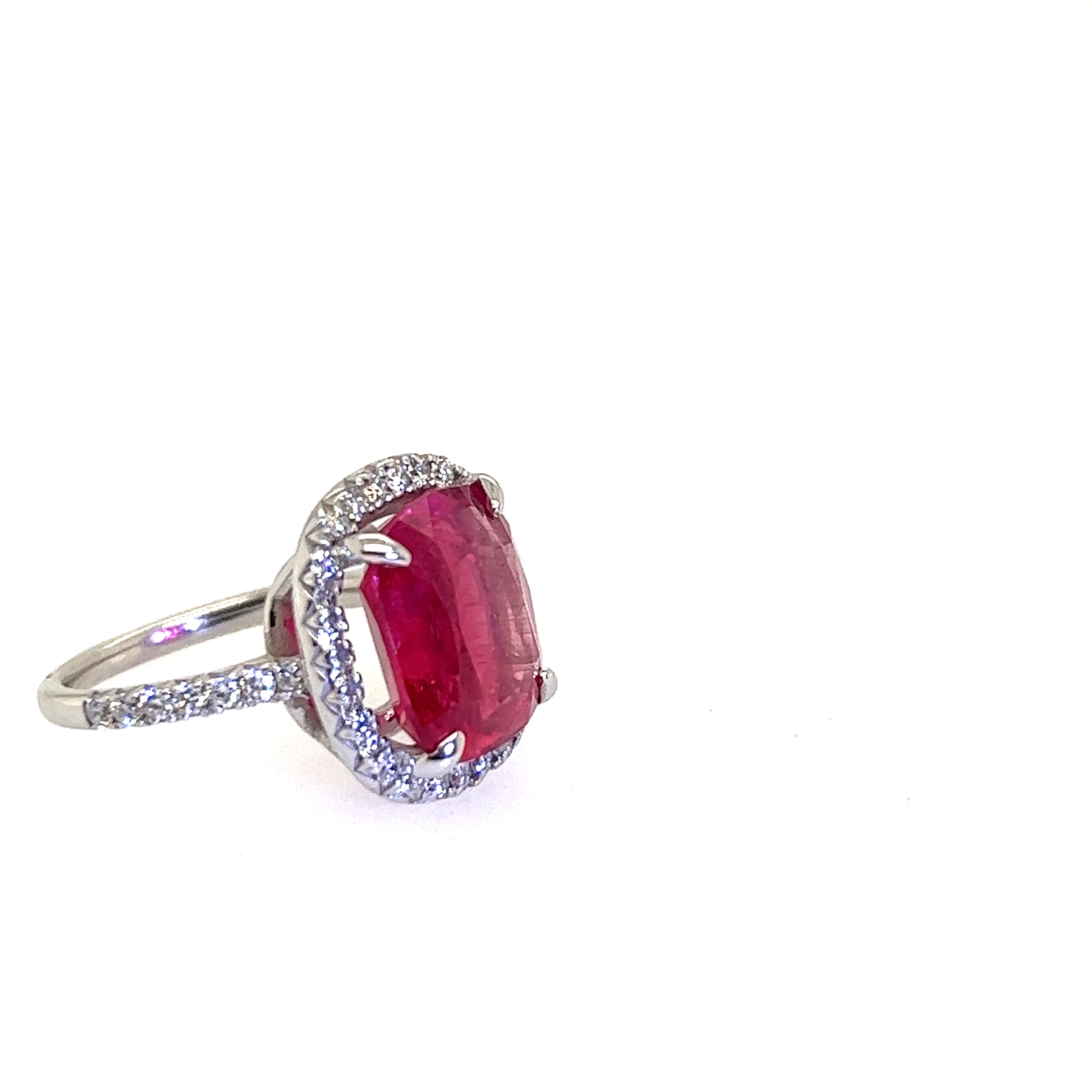 Rare Rubellite Tourmaline Ring