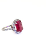 Rare Rubellite Tourmaline Ring