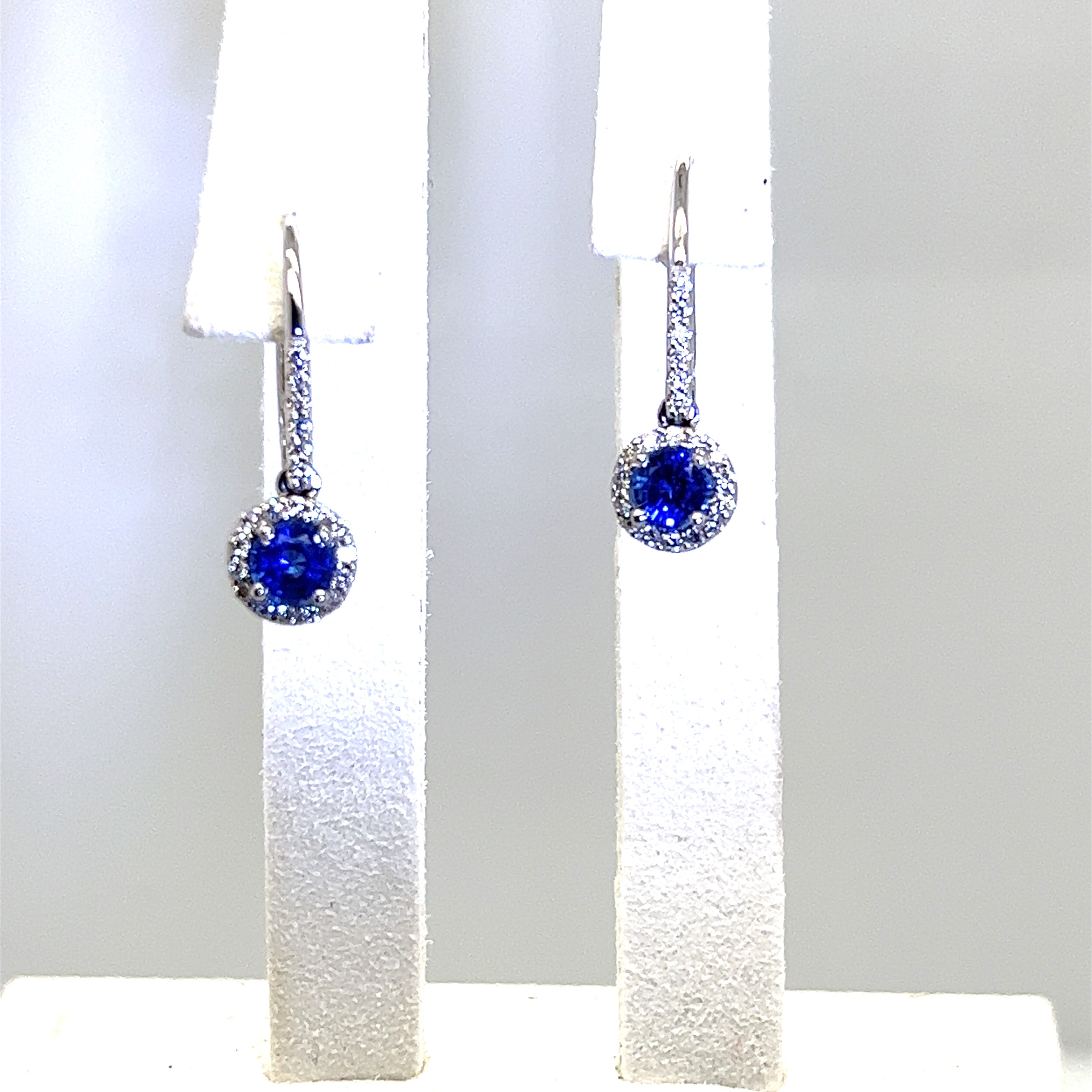 Ceylon Sapphire Earring