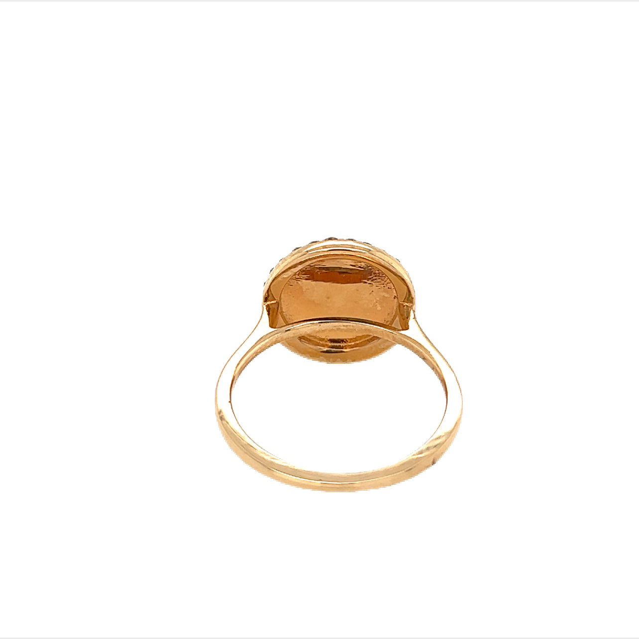 Natural Yellow Diamond Ring
