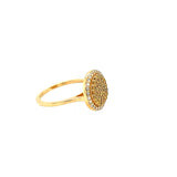 Natural Yellow Diamond Ring
