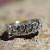 Diamond Ring | Platinum950 Ring | Engagement Ring | Diamond Band | Dainty | Wedding Band | Women’s Ring | Eternity Band | Diamond Ring Band