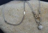 StarDiamond Pave Necklace | Diamond Necklace | White GoldNecklace | MinimalistNecklace| Women’s Necklace | Pave Set| Star Pendant