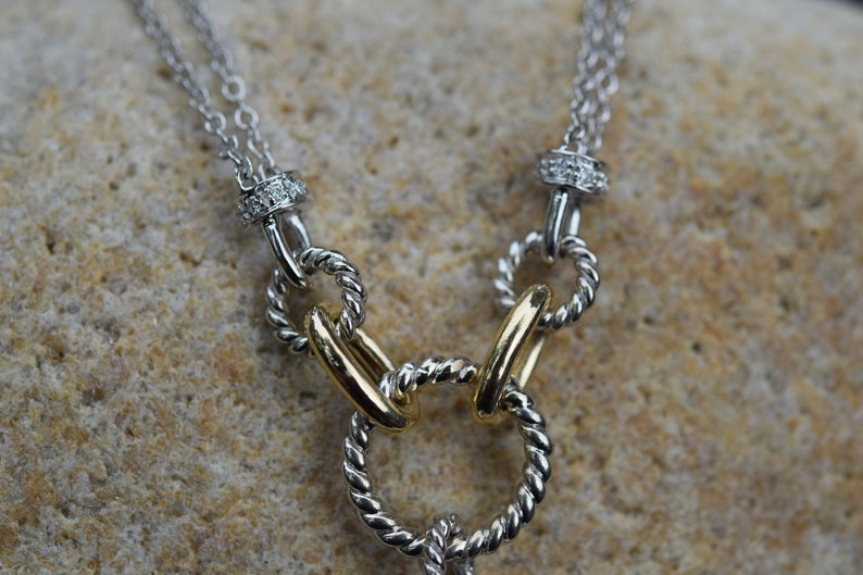 StarDiamond Pave Necklace | Diamond Necklace | White GoldNecklace | MinimalistNecklace| Women’s Necklace | Pave Set| Star Pendant