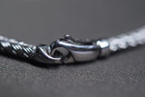 Woven Bracelet | White Gold Bracelet | White Gold Bangle |Handwoven | Diamond Bracelet | Dainty Bracelet | MinimalistBracelet