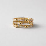 Yellow Gold Fashion Diamond Ring