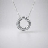 Diamond Circles Necklace