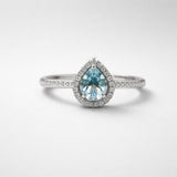 Pesr Shaped Aquamarine