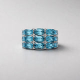 Blue Topaz Ring