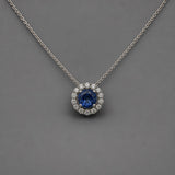 Blue Sapphire Pendant