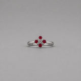 Ruby and Diamond Fashion Ring
