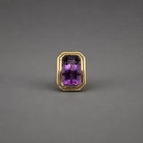 Emerald Cut Amethyst 13 Carats
