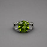 Cashmere Peridot Ring