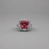 Asher Cut Pink Tourmaline Ring