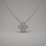 Pave Small Star Necklace