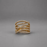 Yellow Gold Diamond Band