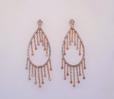 Phenomenal 18k Rose Gold Dangle Earrings