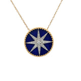 Elegant Compass Rose Pendant Necklace
