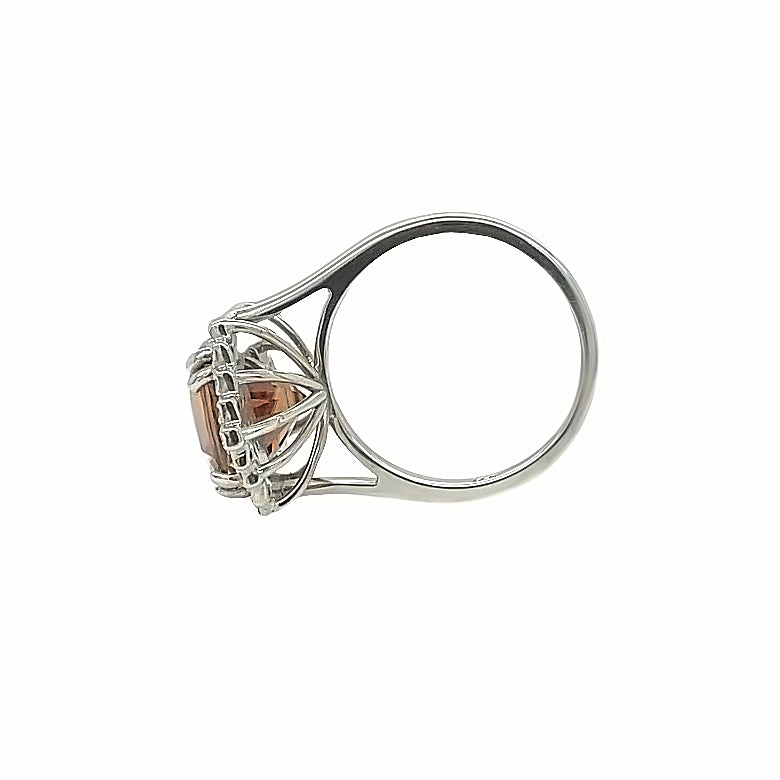 Art Deco Style Zircon Ring