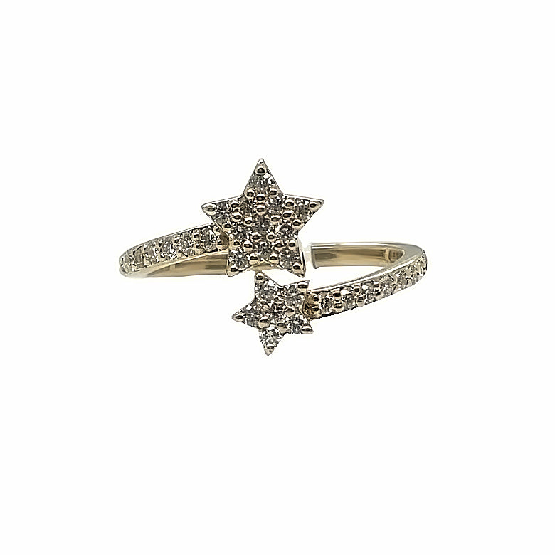 Diamond Star Ring - Pres
