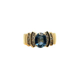 Estate Blue Sapphire Ring