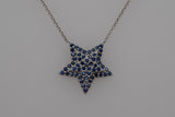 Ceylon Sapphire Star Necklace