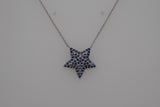 Ceylon Sapphire Star Necklace