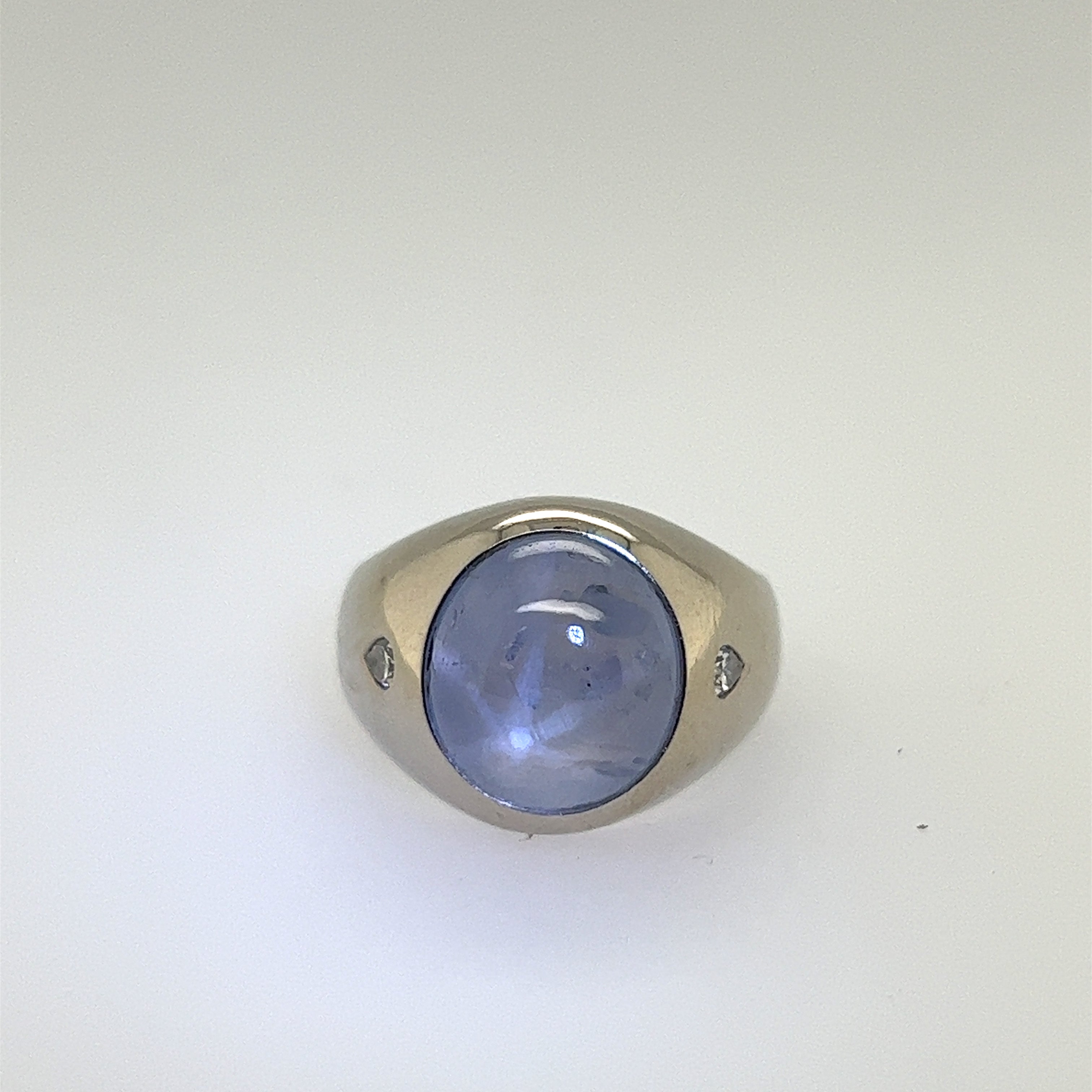 Vintage Blue Star Sapphire Ring