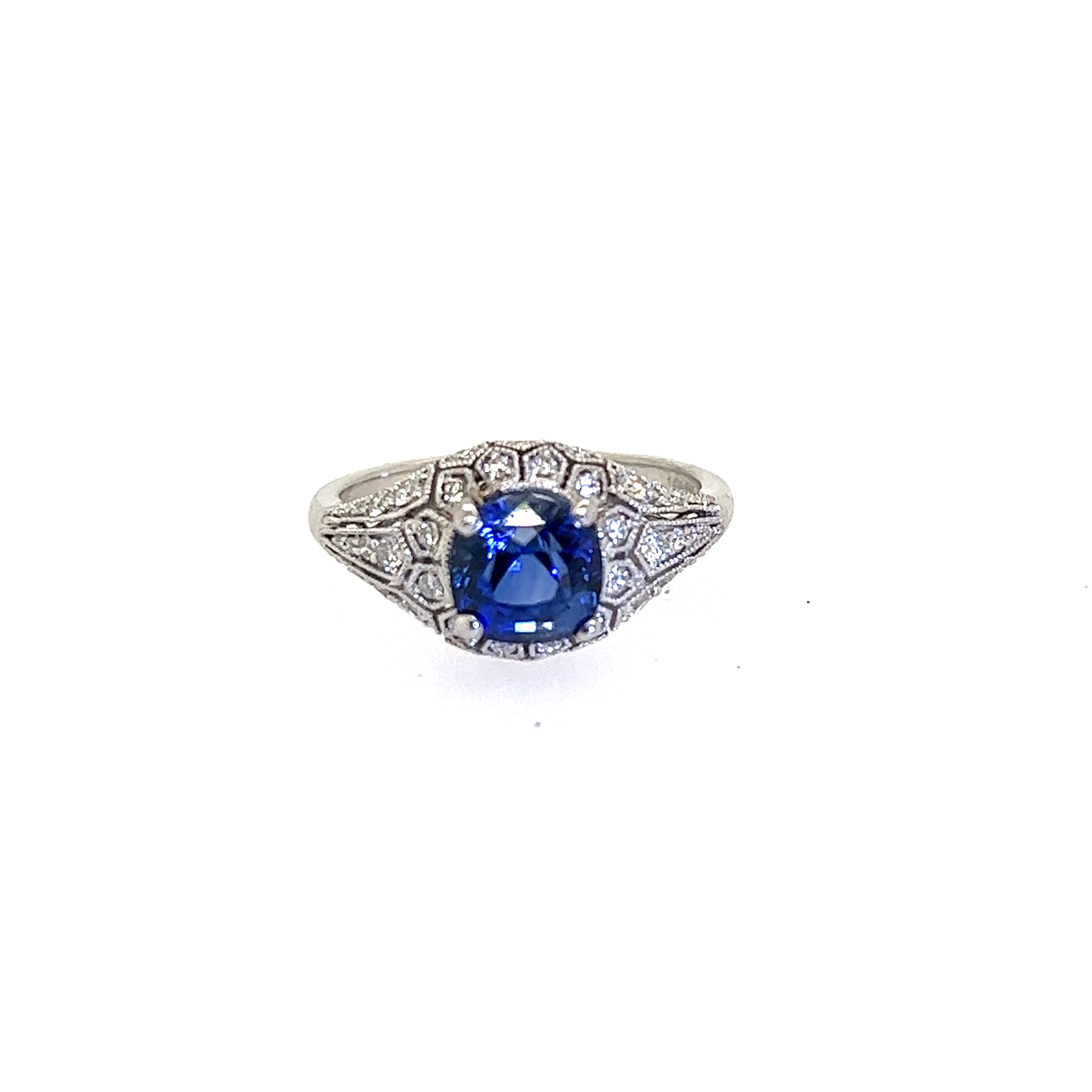 Natural Ceylon Sapphire Ring