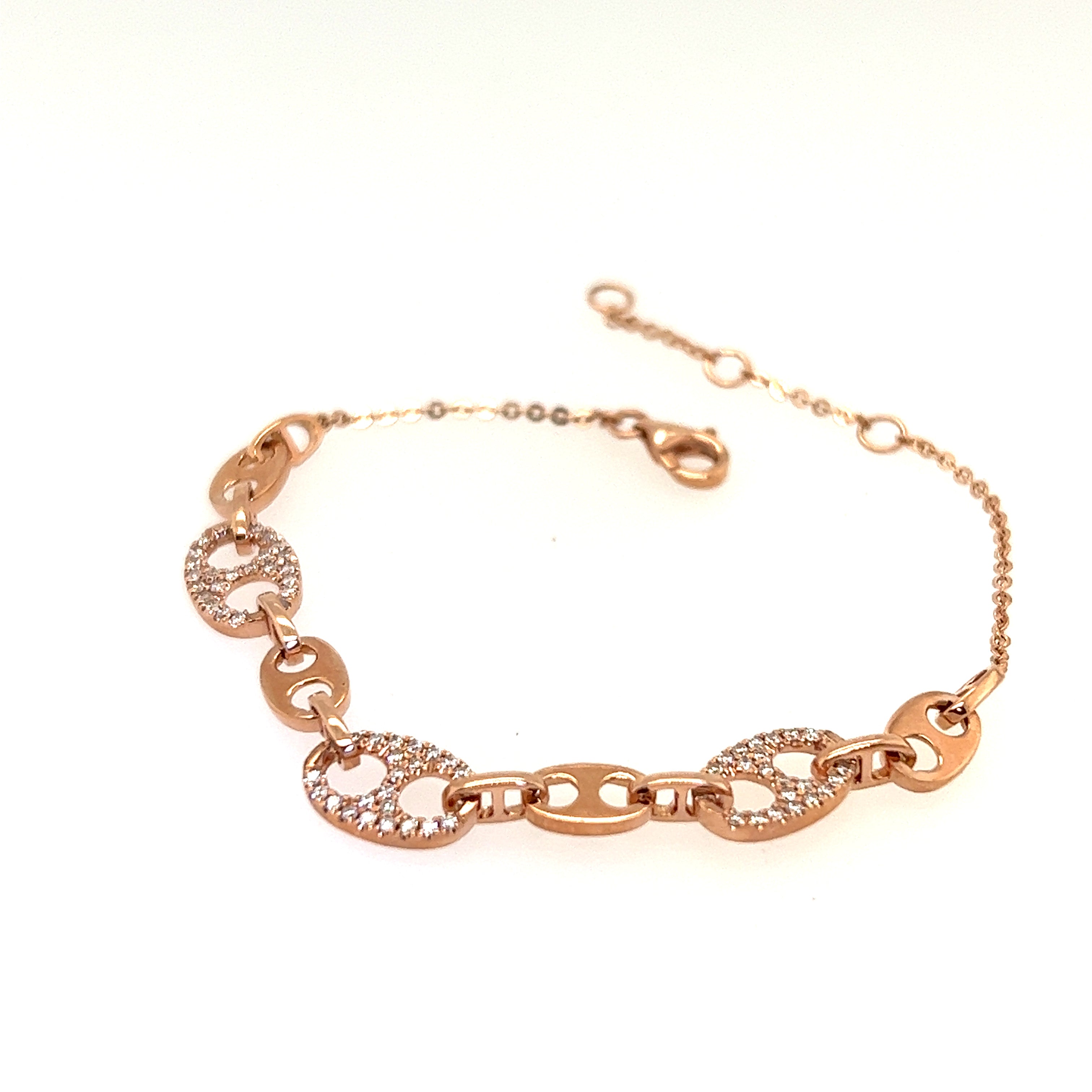 Buy Kooljewelry Mens 14k Yellow Gold Filled Mariner Link Chain Bracelet  (7.8 mm, 9 inch) at Amazon.in
