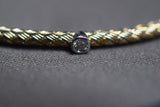 Woven Bracelet | Gold Bracelet |Gold Bangle |Handwoven | Diamond Bracelet | Dainty Bracelet | MinimalistBracelet| Stackable Bangle